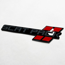 Scat Pack ScatPack Hash Fender Tailgate Front Grille 3D Badge Emblem 2