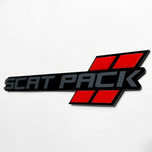 Scat Pack ScatPack Hash Fender Tailgate Front Grille 3D Badge Emblem 3