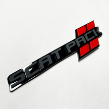 Scat Pack ScatPack Hash Fender Tailgate Front Grille 3D Badge Emblem 4