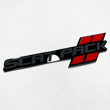 Scat Pack ScatPack Hash Fender Tailgate Front Grille 3D Badge Emblem 7