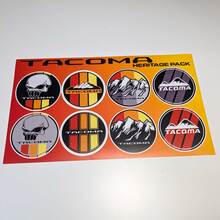 Tacoma Heritage Retro Vintage Old Style Sticker Pack Decals Graphics Racing Stripes for Toyota
 2