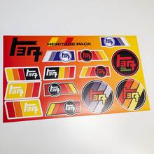 TEQ Heritage Retro Vintage Old Style Sticker Pack Decals Graphics for Toyota 2
