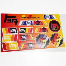 TEQ Heritage Retro Vintage Old Style Sticker Pack Decals Graphics for Toyota 3