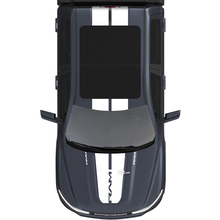 Hood and Roof Dual Central Stripes for Dodge RAM 1500 REV Vinyl Decals Stickers Graphics 2 2