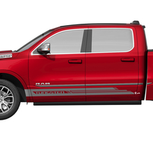 Side Rocker Panel Stripes Vinyl Decals Stickers Graphics for Dodge RAM 1500 TUNGSTEN
 2