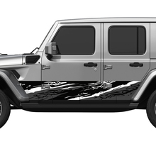 Camo Splash Wrap Side Doors Vinyl decal sticker fit Jeep Wrangler 3