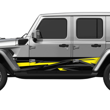 Camo Splash Wrap Side Doors Vinyl decal sticker fit Jeep Wrangler 4 2