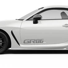 Doors Side Strobe Graphics Decals Stickers for Toyota GR86 2