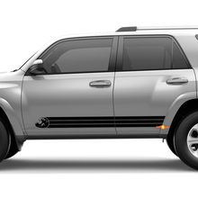 Retro Vintage Heritage Wave Rocker Panel Decal Side Stripe Sticker fit Toyota 4Runner 2