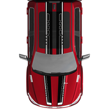 Dual Stripes Rally Vinyl Decals Stickers Graphics for Dodge RAM 1500 TUNGSTEN
 2