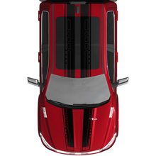 Dual Stripes Rally Vinyl Decals Stickers Graphics for Dodge RAM 1500 TUNGSTEN
 3