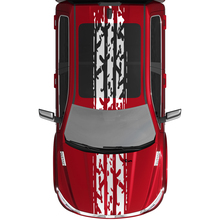 Stripes Rally Vinyl Decals Stickers Graphics for Dodge RAM 1500 TUNGSTEN
 3