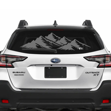 Rear Window Mountains Vinyl Sticker Decal Graphic for Suba Outback 2