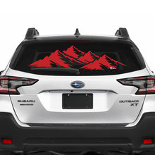 Rear Window Mountains Vinyl Sticker Decal Graphic for Suba Outback 3
