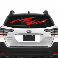 Rear Window Wings Vinyl Sticker Decal Graphic fit Suba Outback
 3