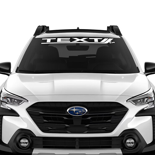 Windshield Stripes Vinyl Sticker Decal Graphic fit Suba Outback