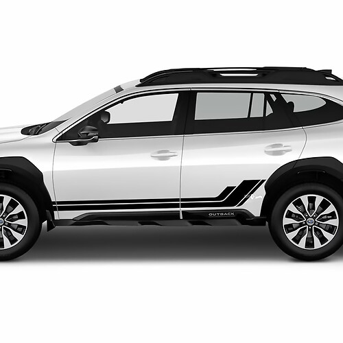 Side Rocker Panel Stripes Vinyl Sticker Decal Graphic for Suba Outback 