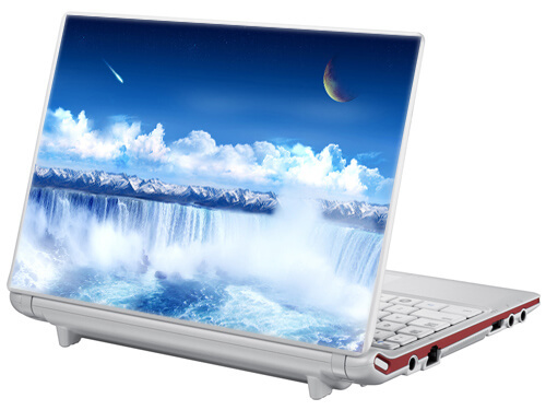 Waterfall Print Wrap Decal Sticker for Laptop