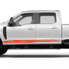 Ford F150 F250 F350 Rocker Panel Side Stripes Vinyl Sticker Graphics 2 3