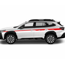 Side Doors Stripes Vinyl Sticker Decal Graphic for Suba Outback 3