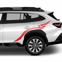 Side Rear Side Tribal Vinyl Sticker Decal Graphic for Suba Outback 3