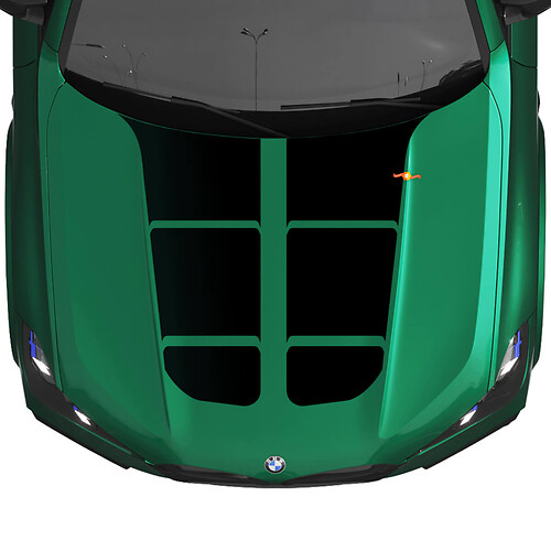 M Performance Hood Decal for BMW X5