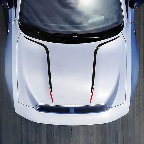 Hood Accent Decal Sticker for Dodge Charger Electric
