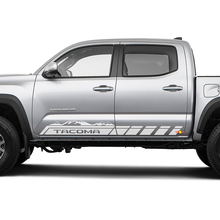 Tacoma Mountains Side Rocker Panel Doors Vinyl Decal Sticker for Toyota Tacoma 2