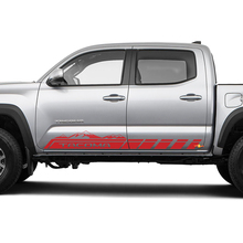 Tacoma Mountains Side Rocker Panel Doors Vinyl Decal Sticker for Toyota Tacoma 3