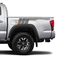TRD Rear Side Stripes Vinyl Decal Sticker for Toyota Tacoma 2