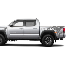 TRD Rear and front Side splash Vinyl Decal Sticker for Toyota Tacoma 2