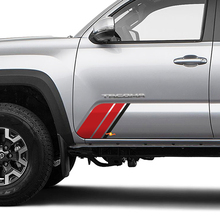 Side Rocker Panel Heritage Stripes Vinyl Decal Sticker for Toyota Tacoma 3