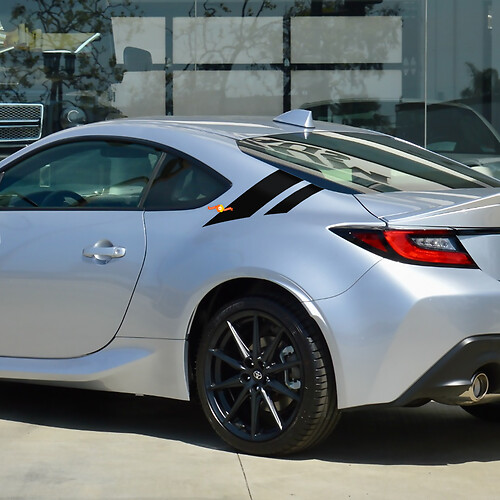 Side Rear Fender Stripes Graphics Decals Stickers for Toyota JR86