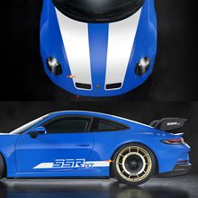 Porsche SSR GT Carrera Stripes – Side and hood Decal Sticker 2
