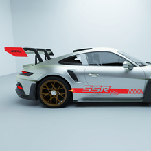 Porsche SSR RS Carrera Stripes Side Decal Sticker 3