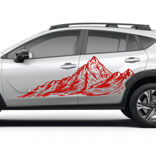 Side Doors Landscape Mountains Vinyl Decal - Graphic Sticker ajuste universal Suba
 2