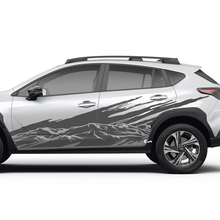 Side Doors Landscape Mountains Splash Vinyl Decal - Graphic Sticker universal fit Suba
 3