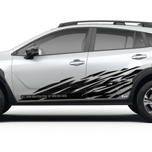 Side Doors Splash Vinyl Decal - Graphic Sticker universal fit Suba Crosstrek
 2