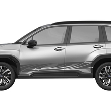 Side Doors Rocker Panel Tribal Vinyl Decal - Graphic Sticker universal fit Suba Forester 2
