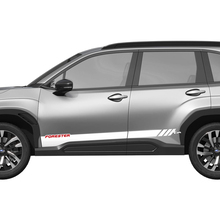 Side Doors Rocker Panel Stripes Vinyl Decal - Graphic Sticker universal fit Suba Forester 2