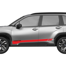 Side Doors Rocker Panel Stripes Vinyl Decal - Graphic Sticker universal fit Suba Forester 3