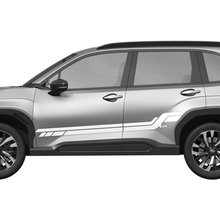 Side Doors Rocker Panel Racing Stripes Vinyl Decal - Graphic Sticker universal fit Suba 3 2