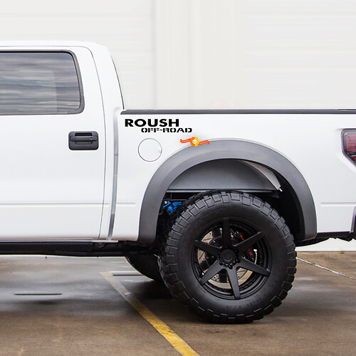 Ford f150 Roush off-road performance pickup decal sticker
