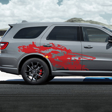 DODGE Durango RT Destroyed splash decal vinyl stickers 2