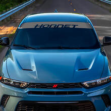 Windshield Stripe Banner Decal Sticker - Custom Vinyl Graphics fit to Dodge Hornet
 2