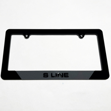 S Line Vehicle License Plate Covers Frames Decor for Audi S Line 3