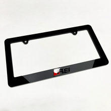 RS Vehicle License Plate Covers Frames Decor for Audi RS 2