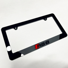 RS6 RS 6 Vehicle License Plate Covers Frames Decor for Audi RS6 2