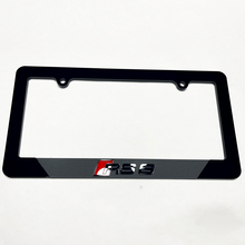 RS6 RS 6 Vehicle License Plate Covers Frames Decor for Audi RS6 4