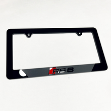 RS6 RS 6 Vehicle License Plate Covers Frames Decor for Audi RS6 6